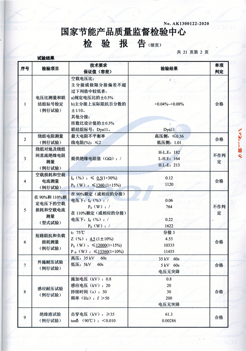 高低压试验报告-S11-1250平鲁平鲁平鲁油浸式变压器-2.jpg